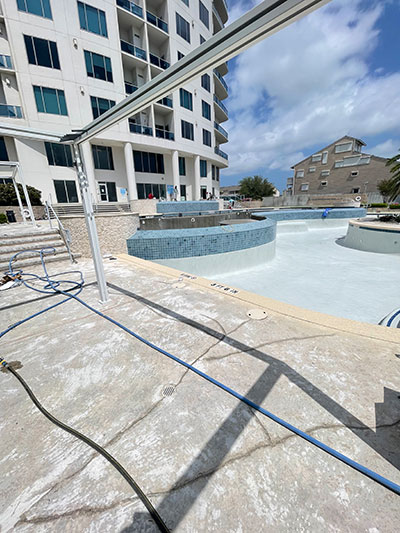 Plastered Pool